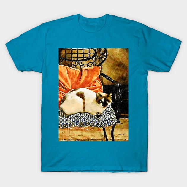 The Garden Cat T-Shirt by Pamela Storch